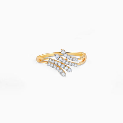 Gold Style Icon Diamond Ring