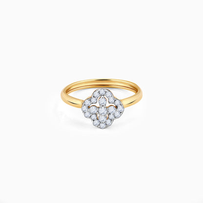 Gold Fleurir Ring