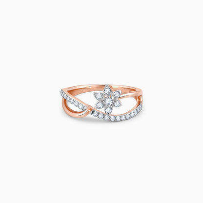 Rose Gold Daisy Dream Diamond Ring