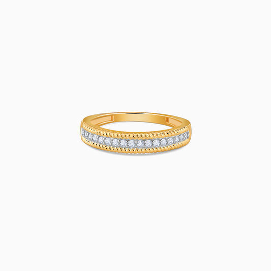 Gold Elysian Diamond Ring