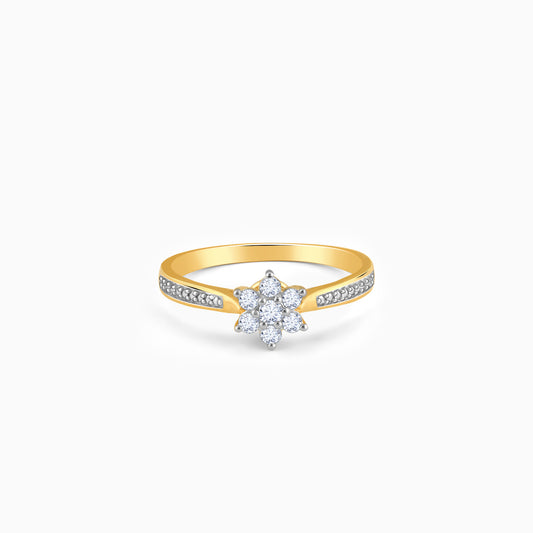 Gold Blossom Dream Diamond Ring