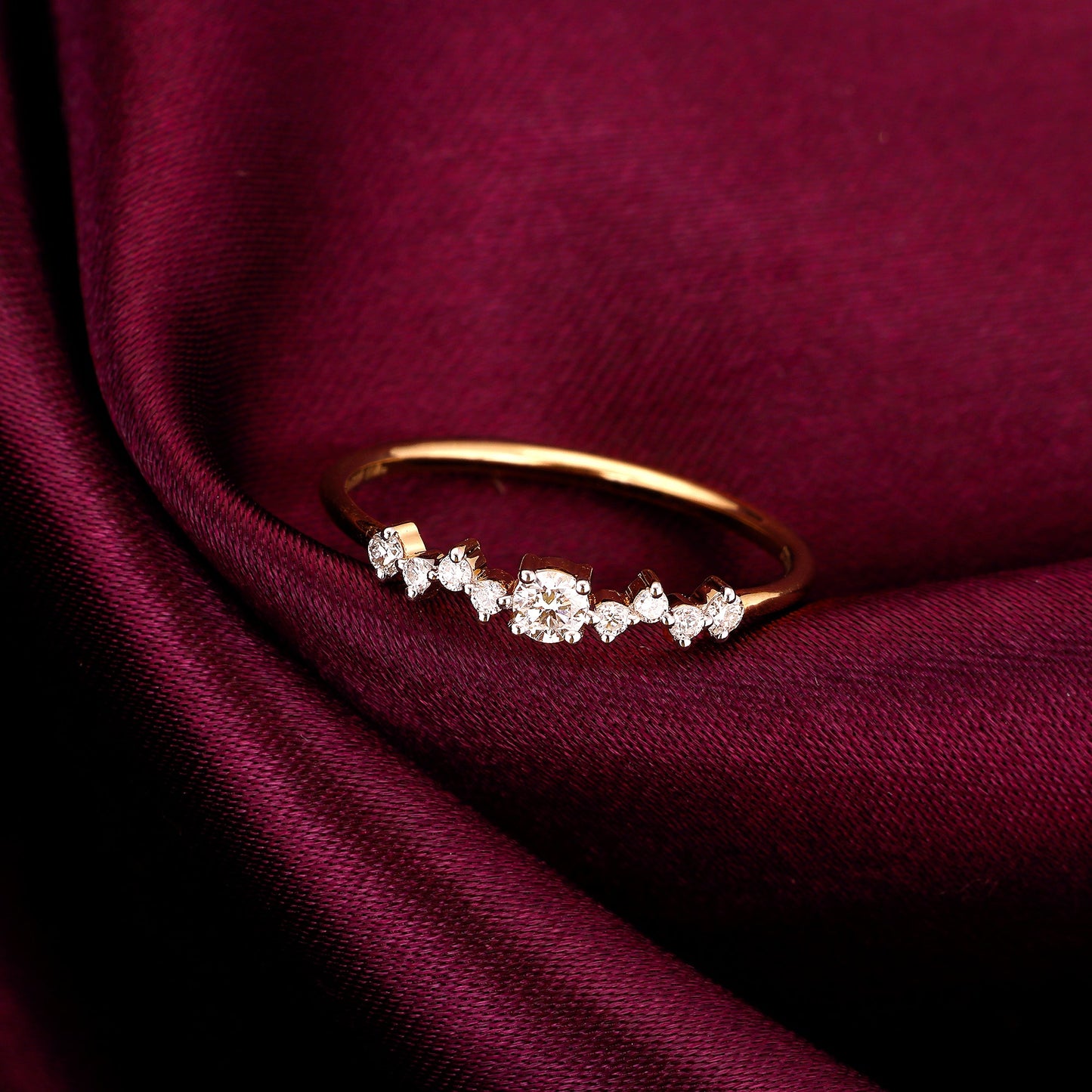 Gold Enchanted Dream Diamond Ring