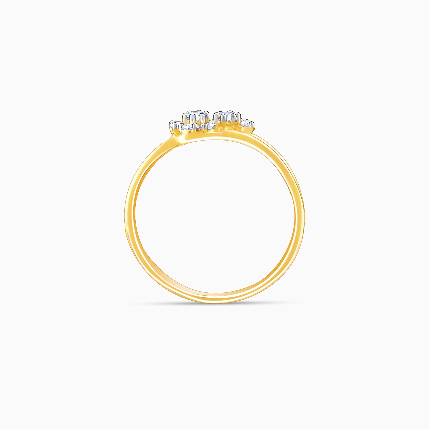 Gold Captivating Brilliance Diamond Ring