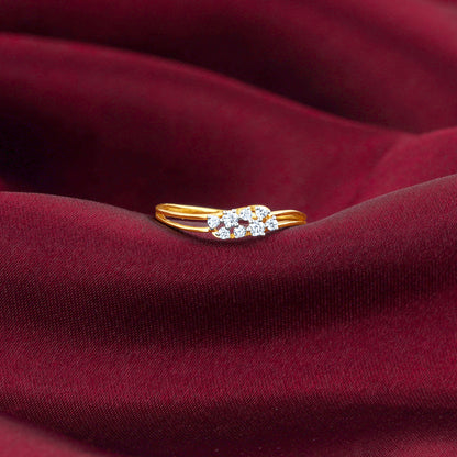 Gold Captivating Brilliance Diamond Ring