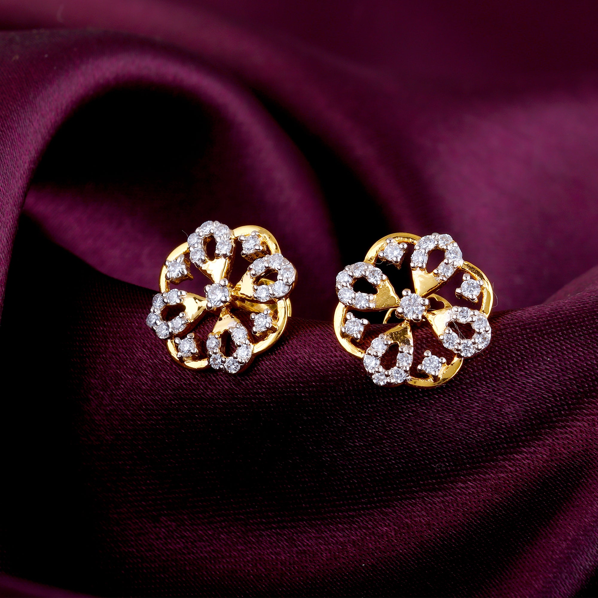 Long Diamond Earrings | Tennis Earrings | Shop