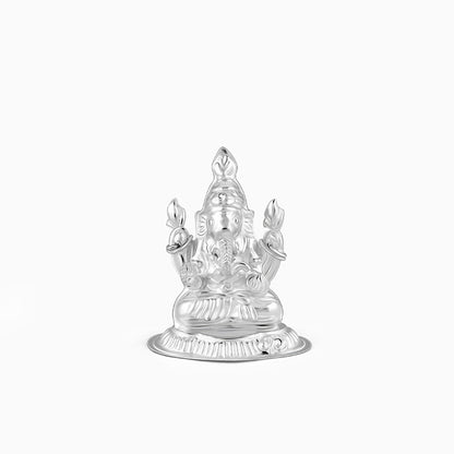 Silver Lord Ganesha Idol