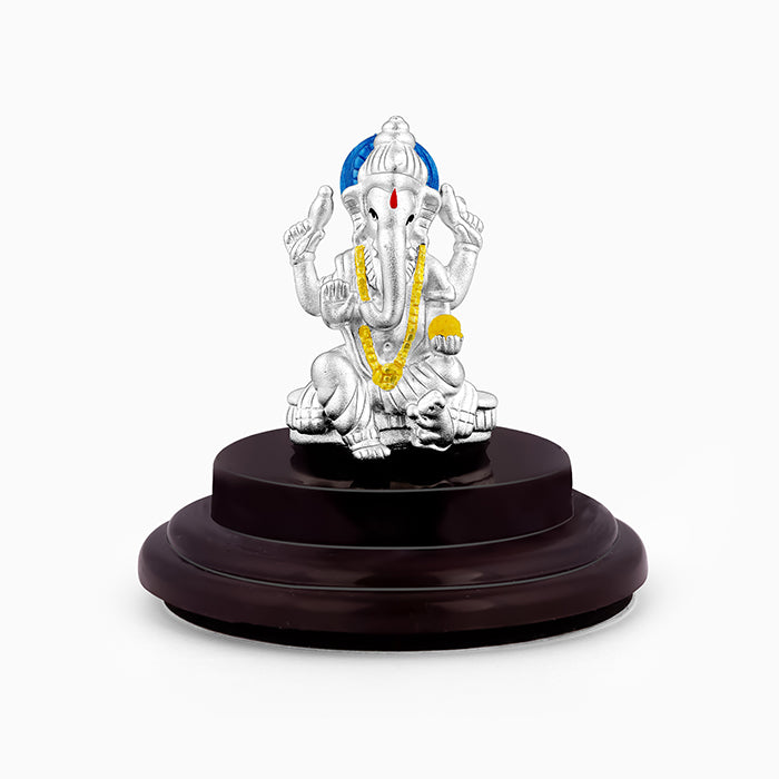 Silver Ganapati Idol