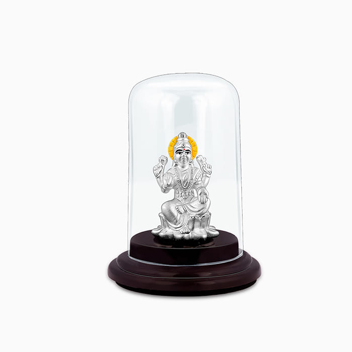 Silver Dhana Lakshmi Idol