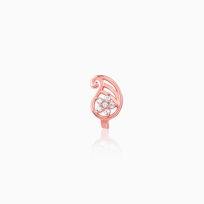 Rose Gold Aamram Nose Pin (Clip on)