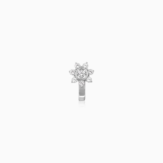 Silver Anokhi Nose Pin (Clip on)