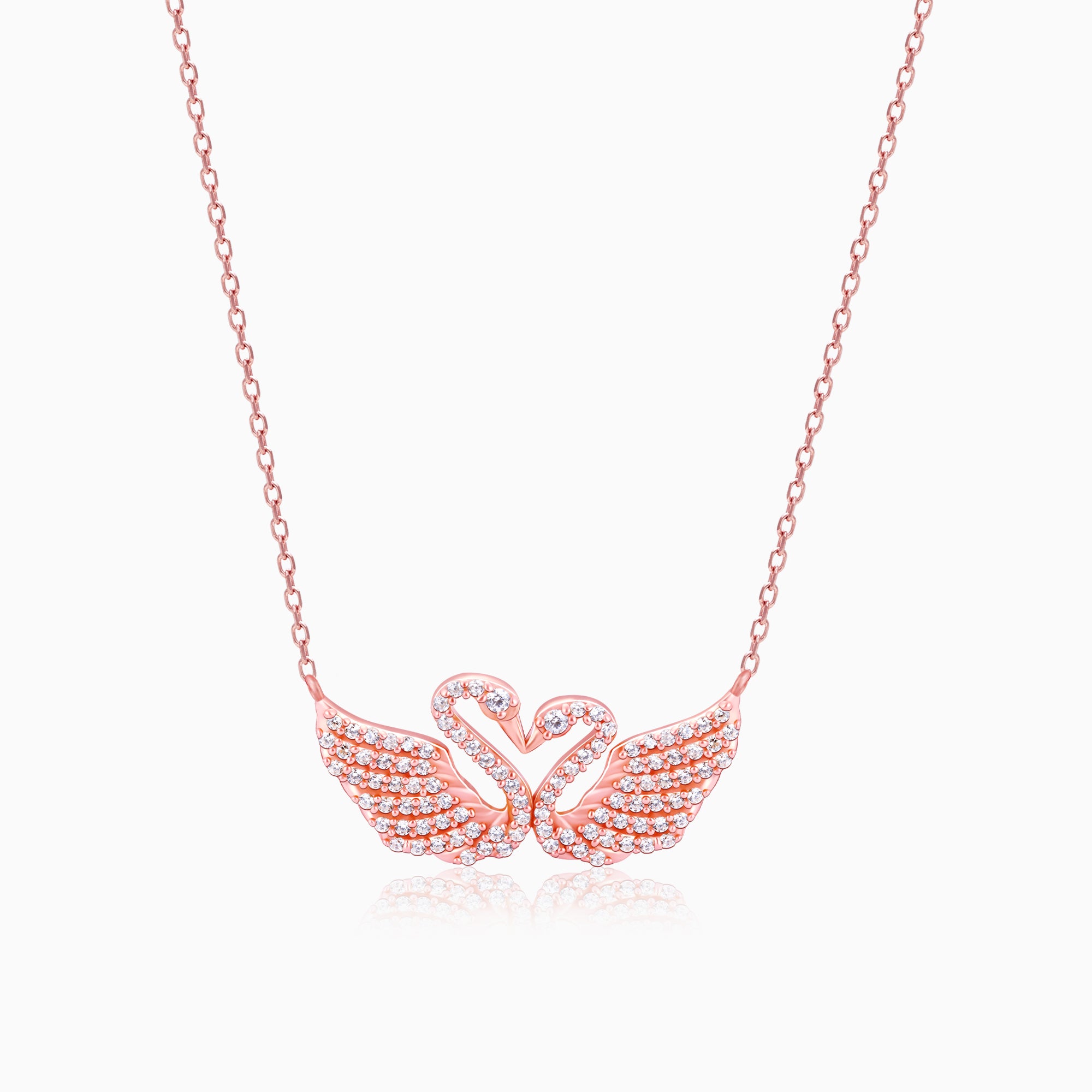 Swarovski Sterling Silver Heart Necklace | ThehouseofJD.com