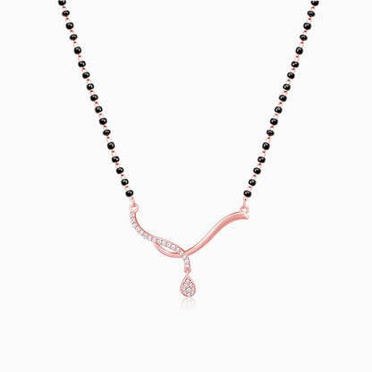 Rose Gold Enchanted Knot Mangalsutra