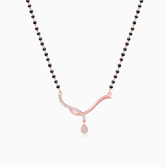 Rose Gold Enchanted Knot Mangalsutra