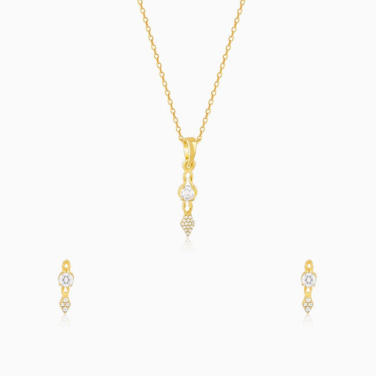 Golden Sparkling Arrowhead Set