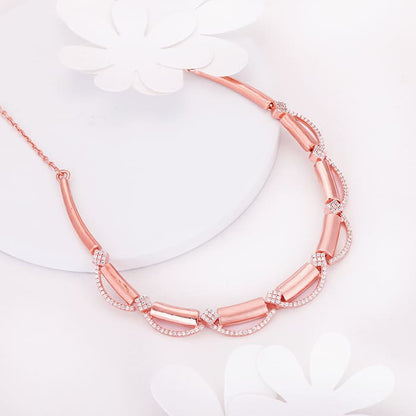 Rose Gold Hope and Happiness Necklace