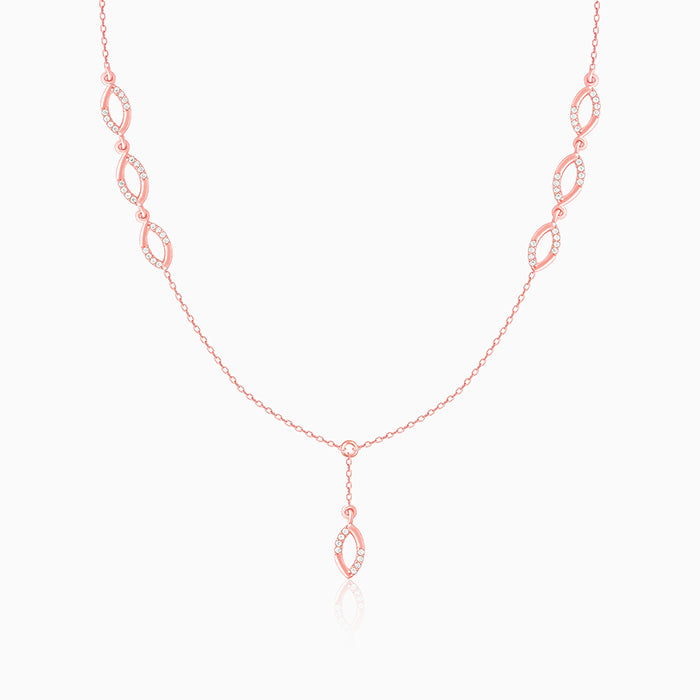 Rose Gold Regal Radiance Necklace