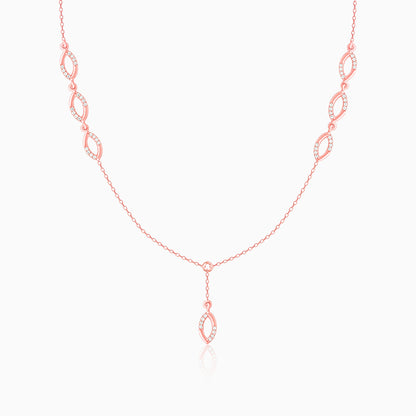 Rose Gold Regal Radiance Necklace