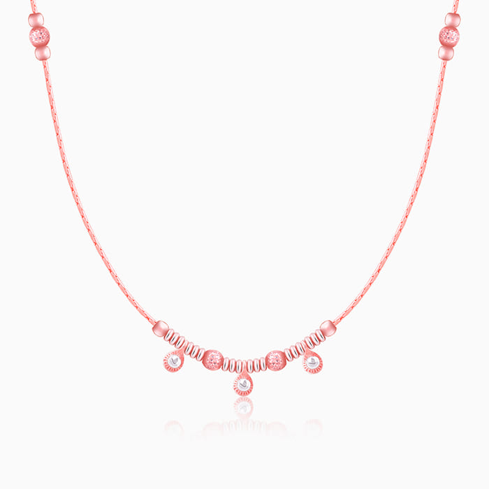 Rose Gold Elegant Charm Necklace