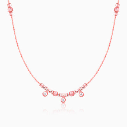 Rose Gold Elegant Charm Necklace