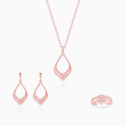 Rose Gold Princess Set of Three