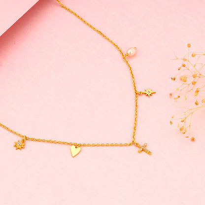 Golden Symphony Necklace