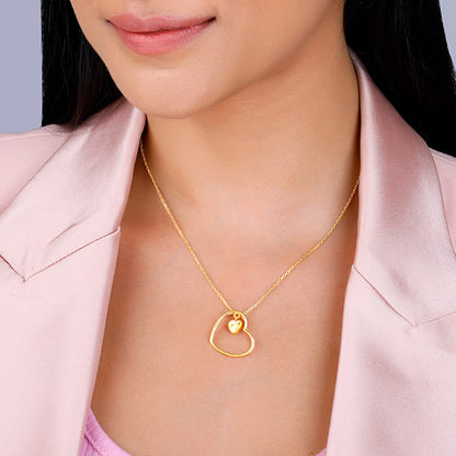 Golden Heart Necklace