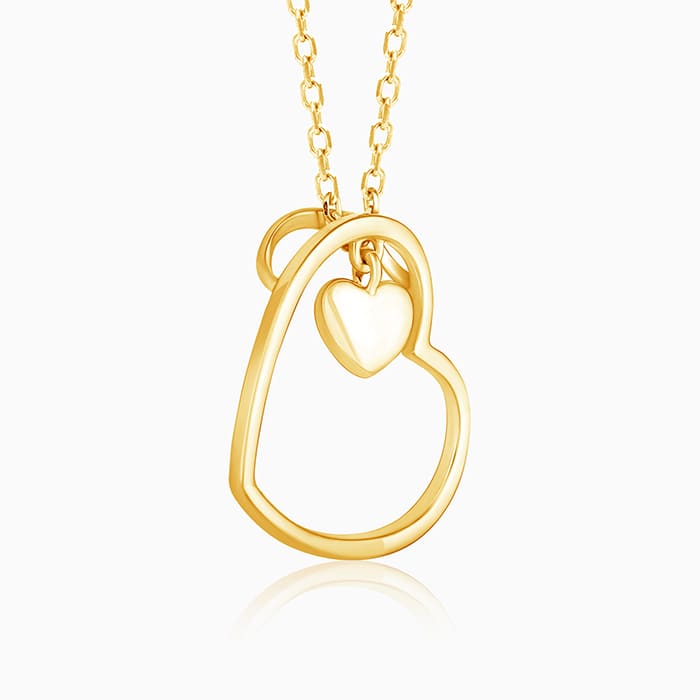 Golden Heart Necklace