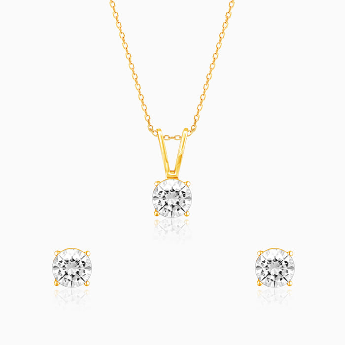 Golden Zircon Set