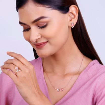 Anushka Sharma Pink Quartz Flower Essential Set