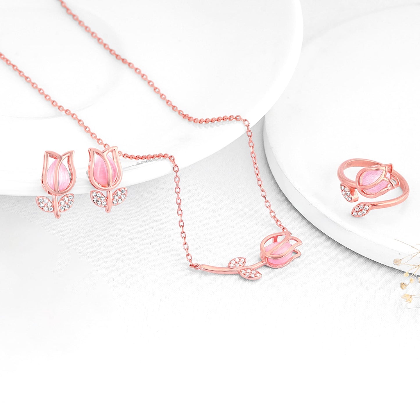 Anushka Sharma Pink Quartz Flower Essential Set