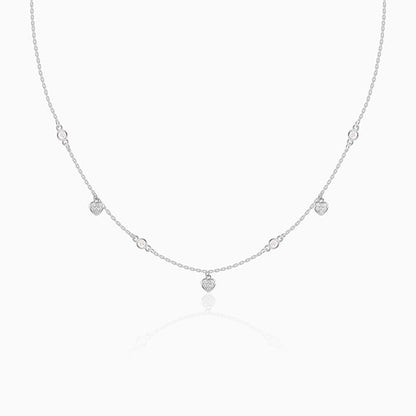 Silver Heart Charm Necklace