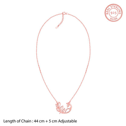 Rose Gold Adwitiya Morni Necklace