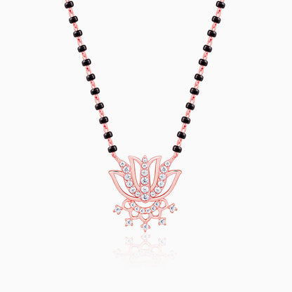 Rose Gold Damara Mangalsutra