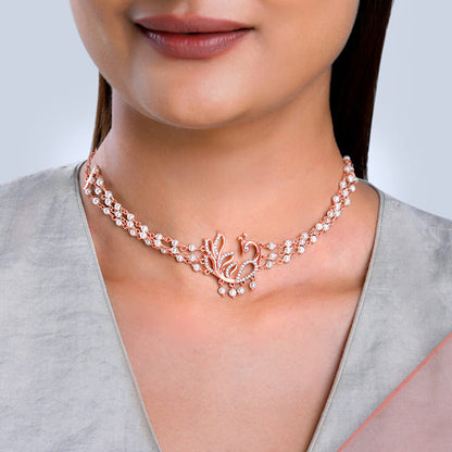 Rose Gold Komal Morni Choker