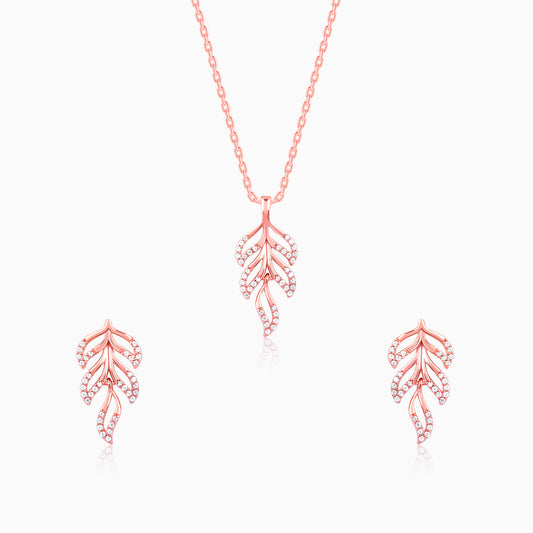 Rose Gold Komal Pankh Set