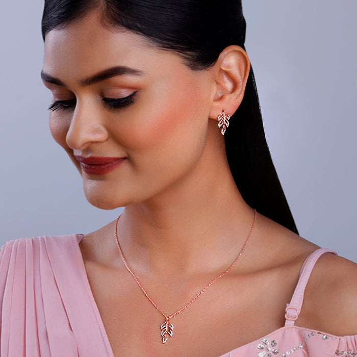 Rose Gold Komal Pankh Set