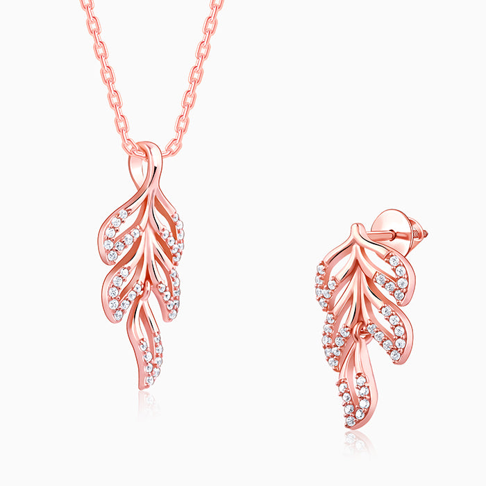 Rose Gold Komal Pankh Set