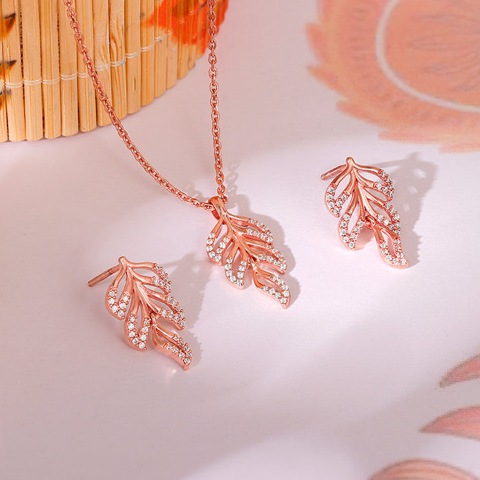 Rose Gold Komal Pankh Set