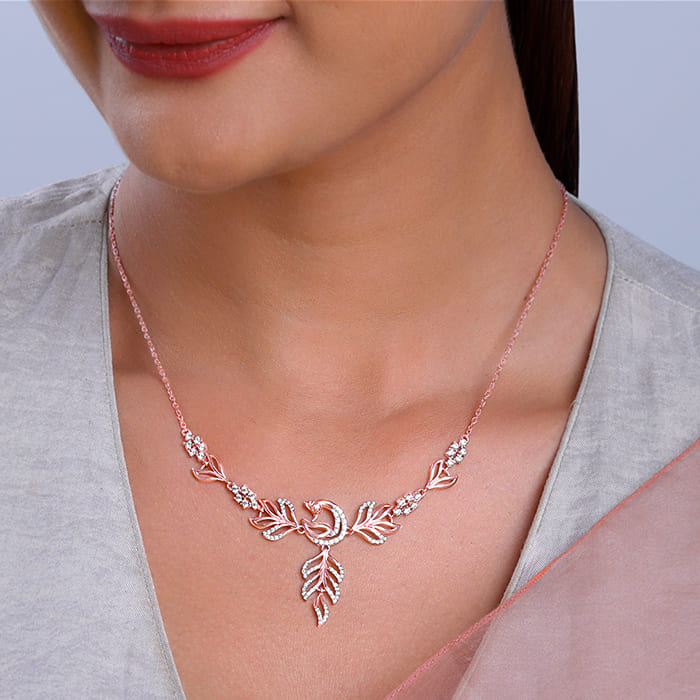 Rose Gold Mor Necklace