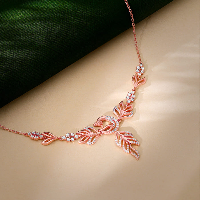 Rose Gold Mor Necklace