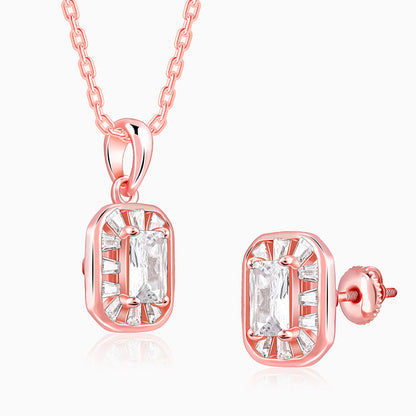 Rose Gold Joyful Square Set