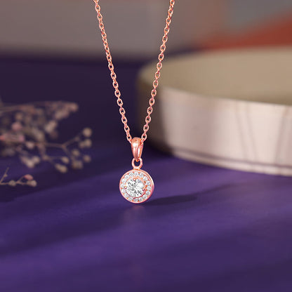 Rose Gold Most Precious Pendant With Link Chain