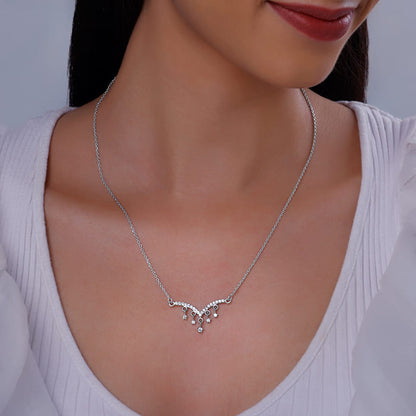 Silver Megastar Necklace