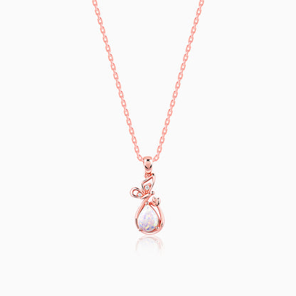 Rose Gold Starlight Spark Necklace