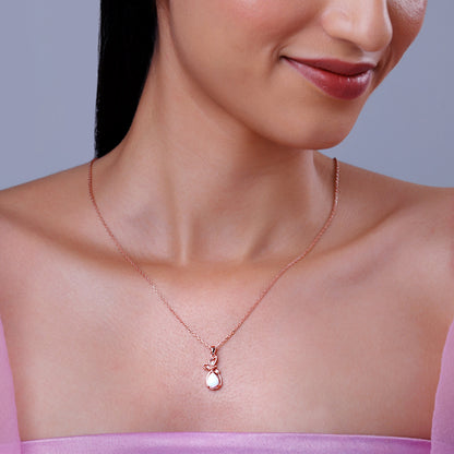 Rose Gold Starlight Spark Necklace