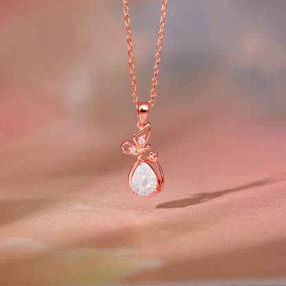 Rose Gold Starlight Spark Necklace