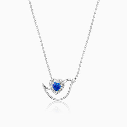 Silver Azure Reverie Necklace