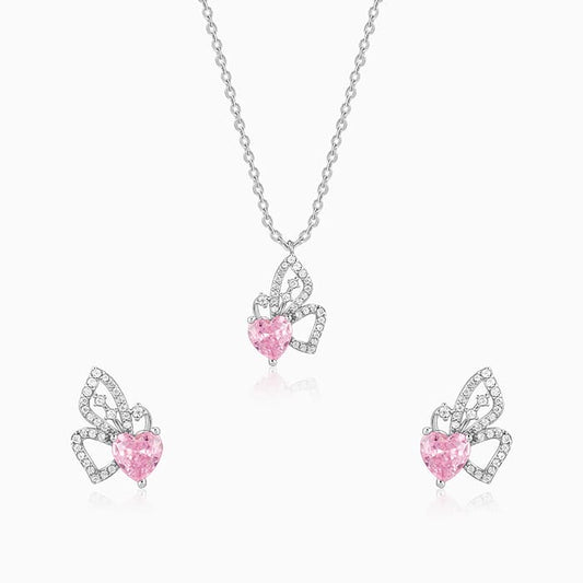 Silver Butterflies Desire Set