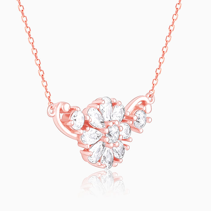 Sapphire and Diamond Flower Pendant – Bella's Fine Jewelers