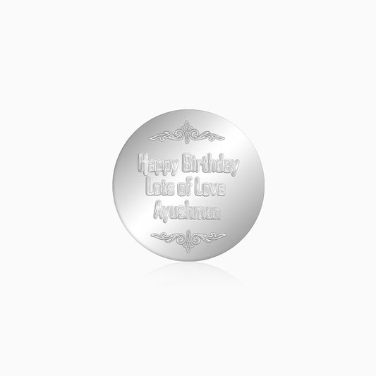 Personalised Silver 999 Heartfelt Wish Coin 10g